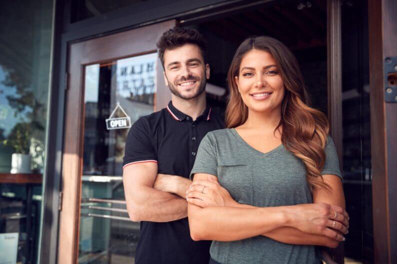 Couple Starting Business